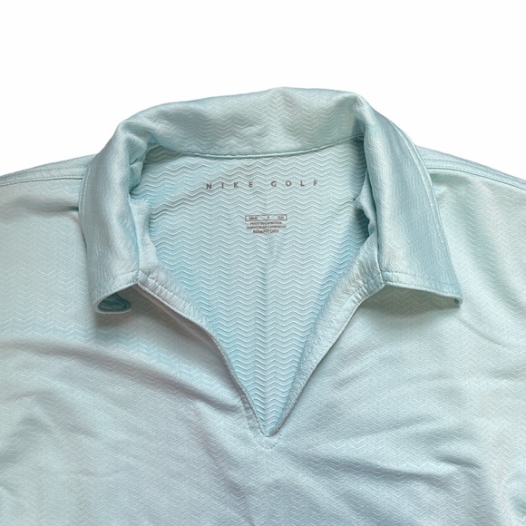 Nike Factory Baby Blue Golf Shirt - Small - Picture 3 of 3